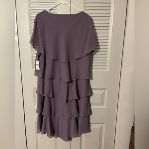New with tags SLNY lilac tiered dress size 22w